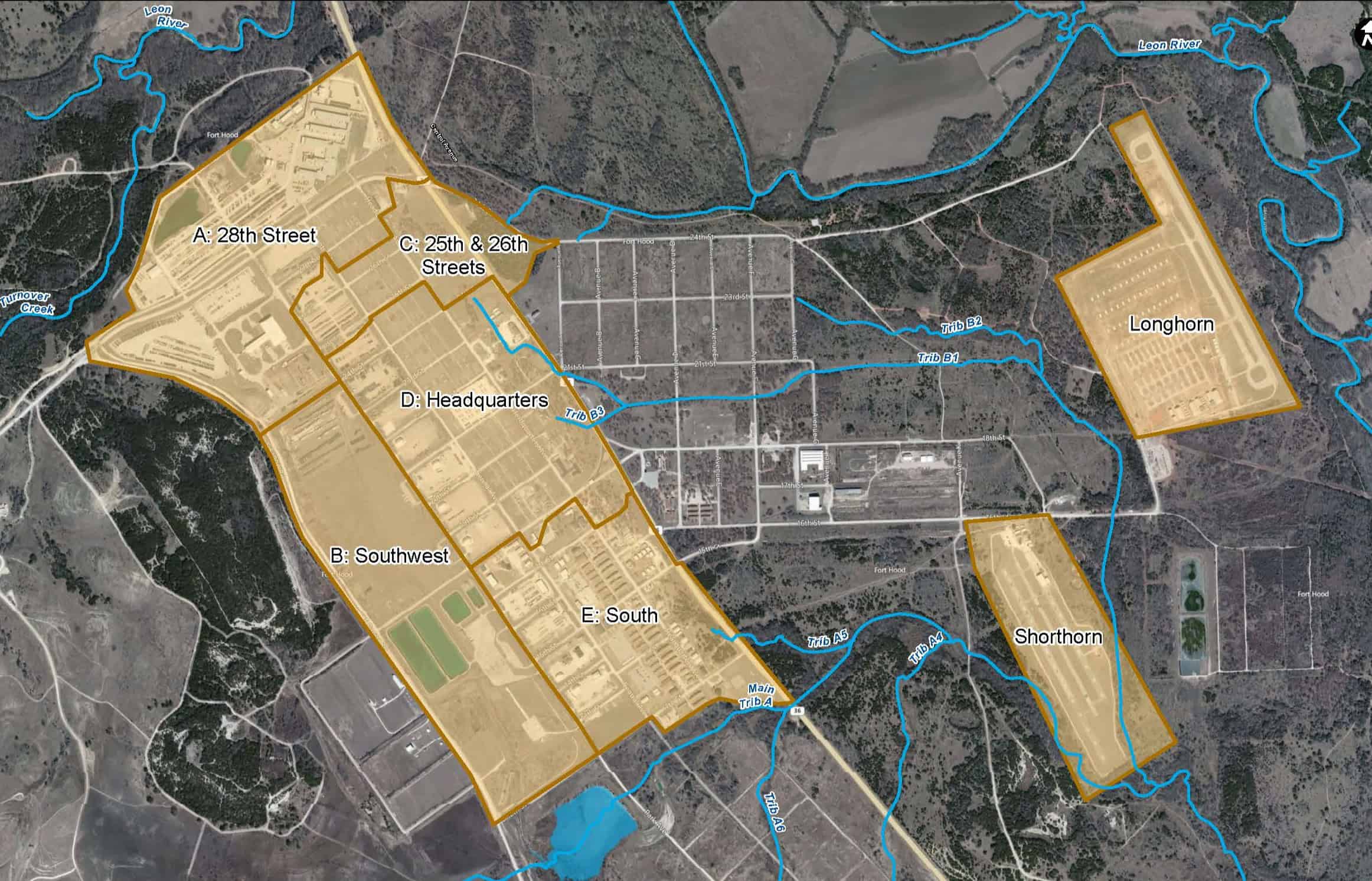 North Fort Cavazos Drainage Improvements, Fort Cavazos, TX
