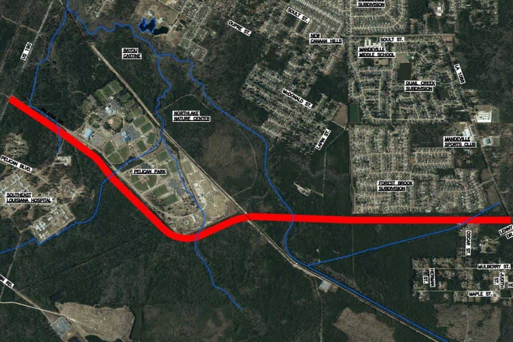 Corridor - Mandeville Bypass Construction