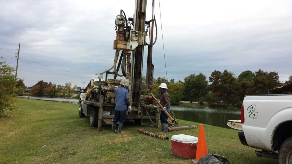 Slope Stability/Soil Stockpiling Along Bayou St. John